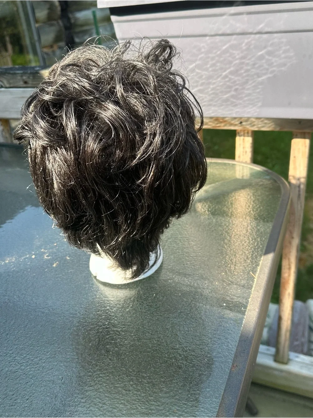 Short Layered Black Women's Synthetic Wig - Classic Pixie Style